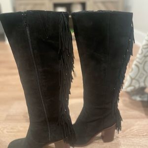 GB WOMENS SIXES 7.5 fridge black boots